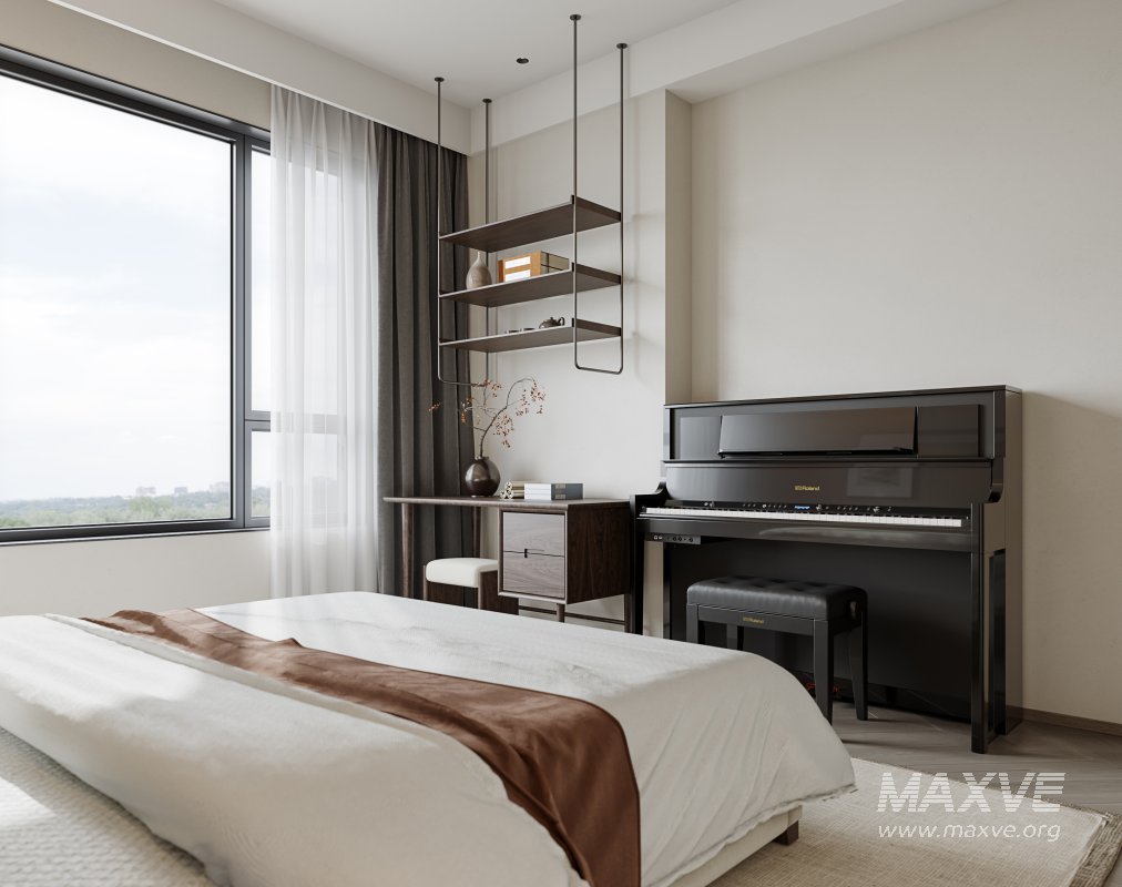 Chinese bedroom122 - Image 1