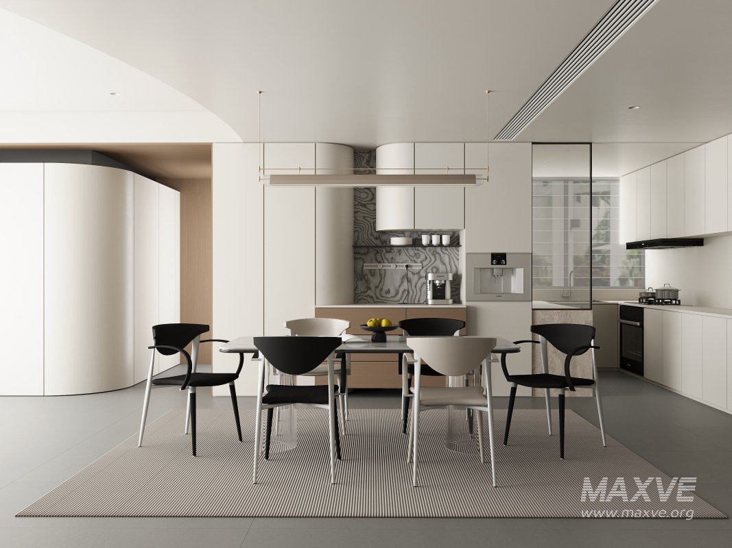 Modern dining room - Image 1