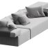 CINDER BLOCK modular sofa design Luca Nichetto Combination 02 - Thumbnail 1