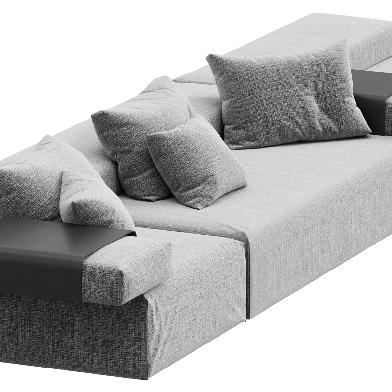 CINDER BLOCK modular sofa design Luca Nichetto Combination 02 - Image 1