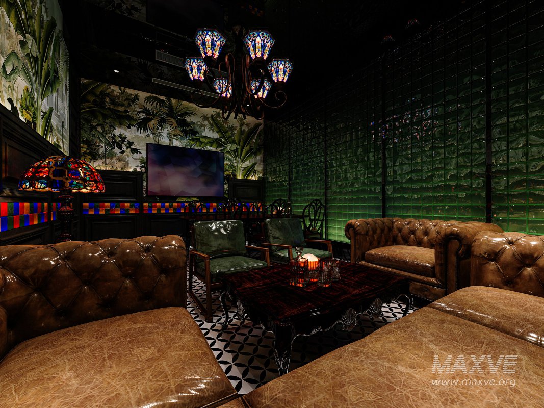 Modern bar ktv living room dining room - Image 2