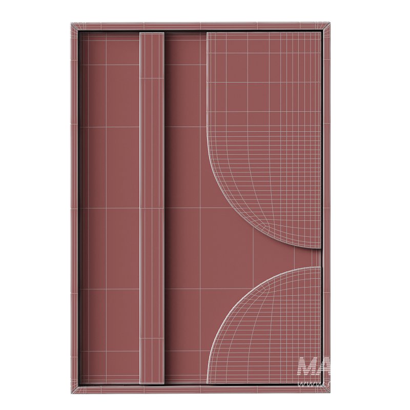 3D painting Relief Art Zoe - Image 5