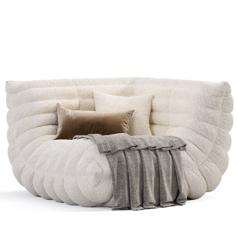 Togo Loveseat By Ligne Roset - Image 3
