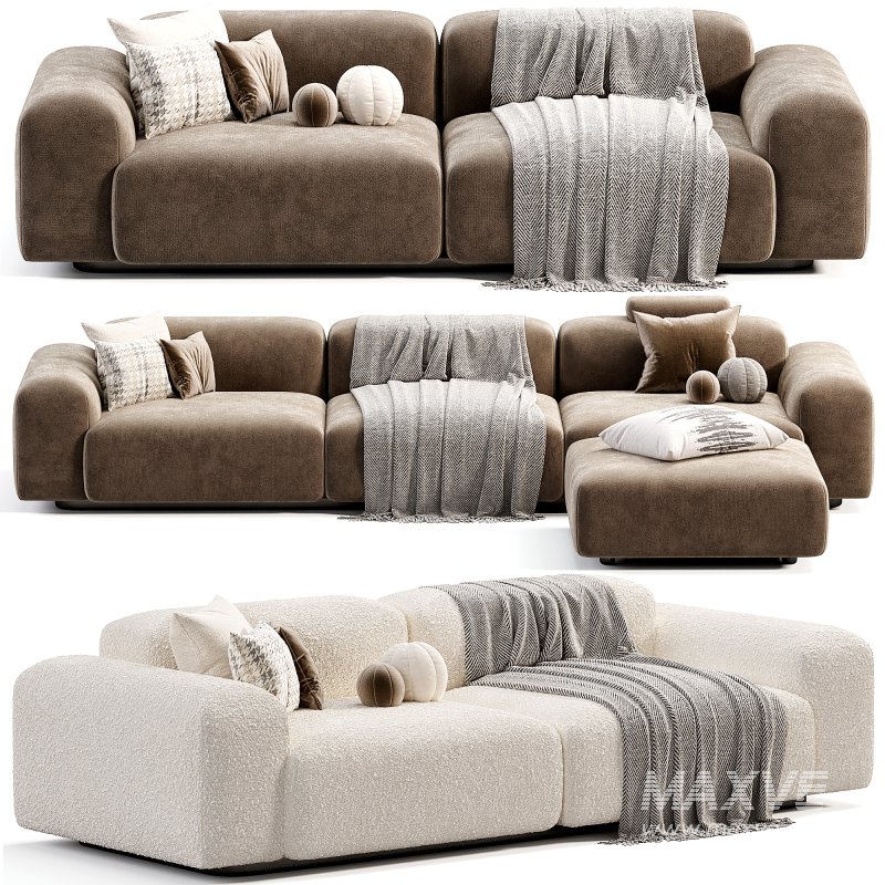 Soft Modular Sofa - Image 2