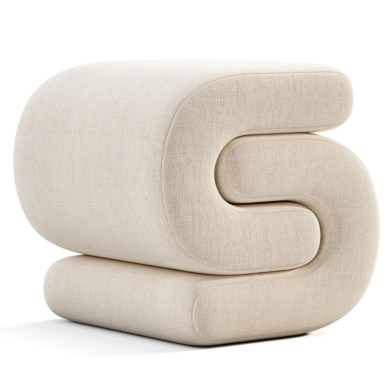 Jaszlyn Upholstered Ottoman - Image 1