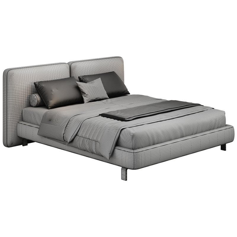 Tatlin-Cover 160 Bed By Minotti - Image 2