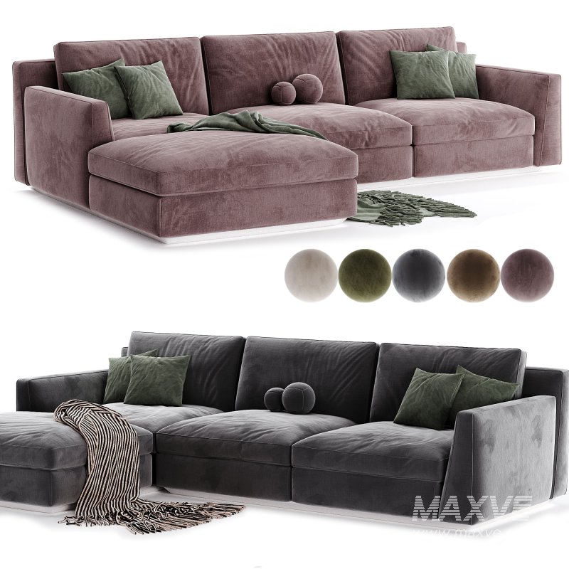 Horm Ellington Chaise Longue Sofa - Image 5