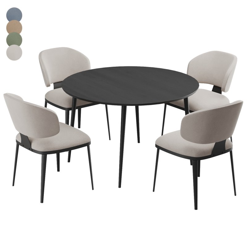Dinning chair and table273 - Image 1