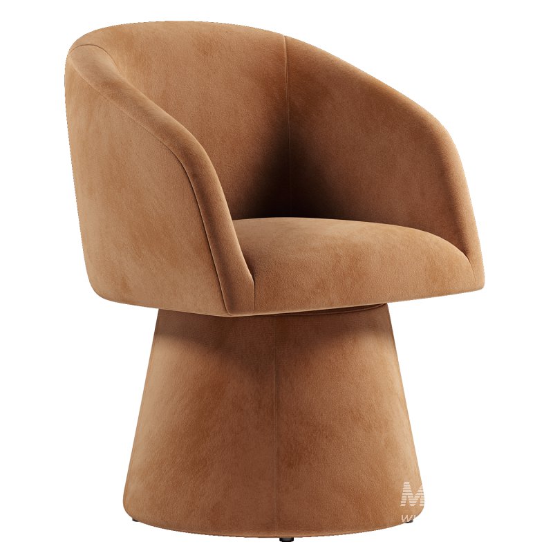 Kyo Upholstered Barrel Chair - Image 2