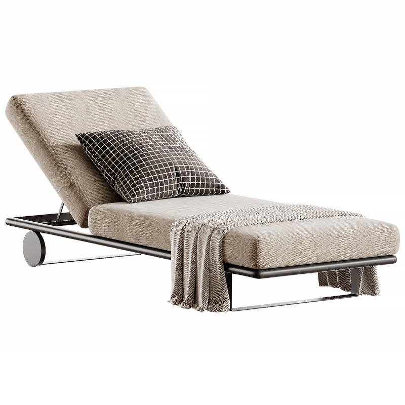 Deckchair Outdoor Sun Lounger - Image 7