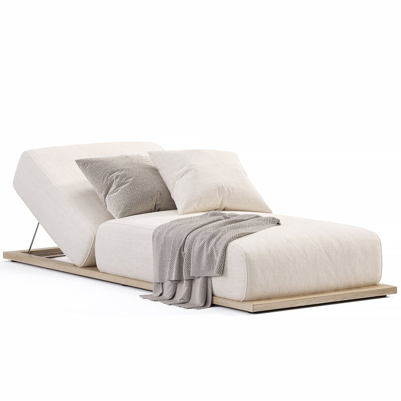 Claud Open Air Meridiani Relax Sunlounger - Image 2