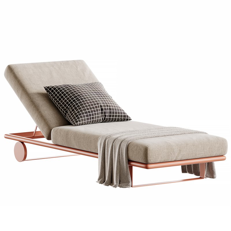 Deckchair Outdoor Sun Lounger - Image 6