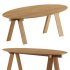 Trave Oval Dining Table by Branca Lisboa - Thumbnail 8
