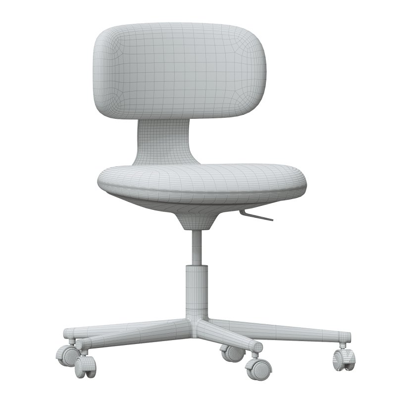 VITRA ROOKIE OFFICE CHAIR GREY - Image 1