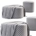 Pebble Ottoman Pouf - Thumbnail 6
