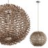 Bird Nest Rattan Lampshade Pendant Light - Thumbnail 1