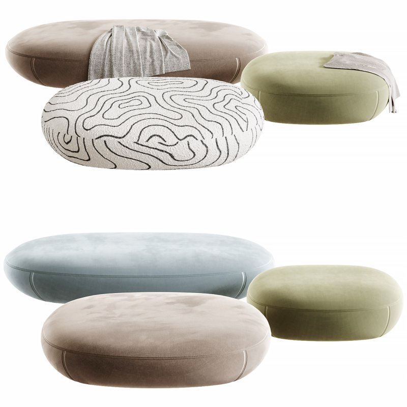 GALET Pouf By Giorgetti - Image 1