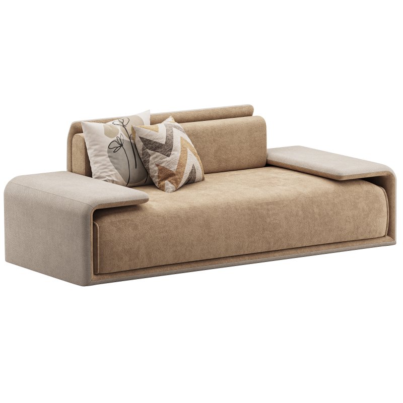 Modern Dark Grey Upholstered - Image 2