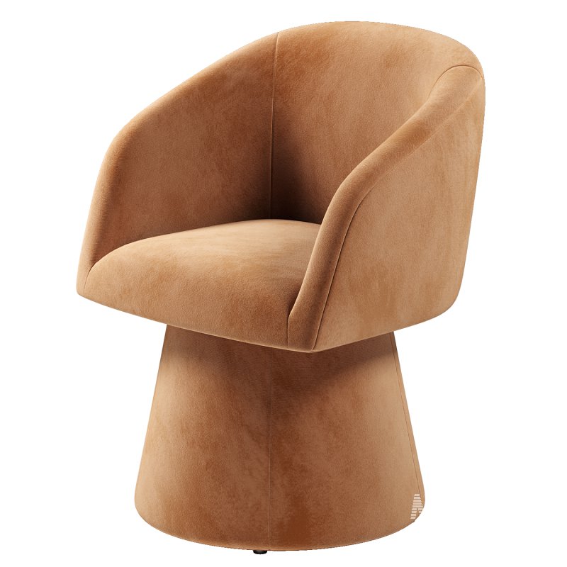 Kyo Upholstered Barrel Chair - Image 4