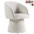 Kyo Upholstered Barrel Chair - Thumbnail 1