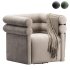Four Hands Evie Swivel Chair Hampton Cream - Thumbnail 1
