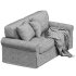Buchanan Roll Arm Slipcovered Sofa 2 seater - Thumbnail 2