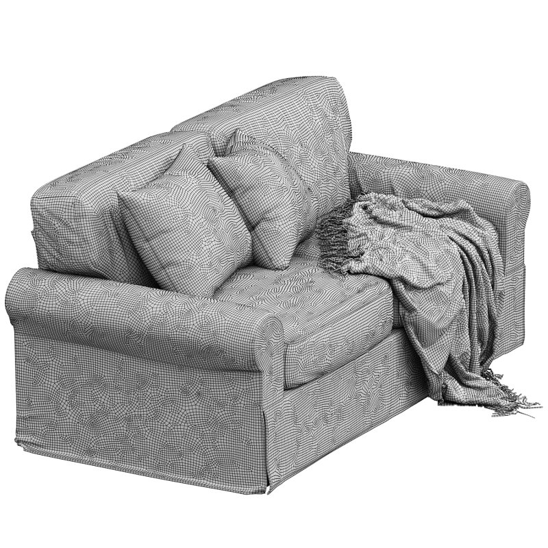 Buchanan Roll Arm Slipcovered Sofa 2 seater - Image 2
