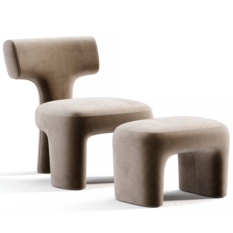 Litho Armchair By Pierre Frey - Image 3