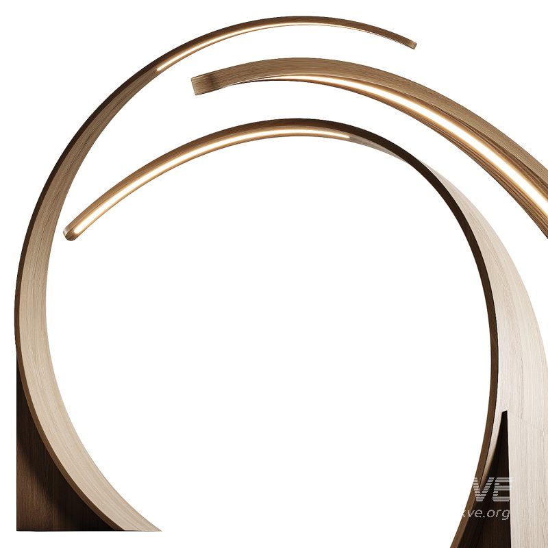 Swoop Floor Light by Tom Schneider - Image 1