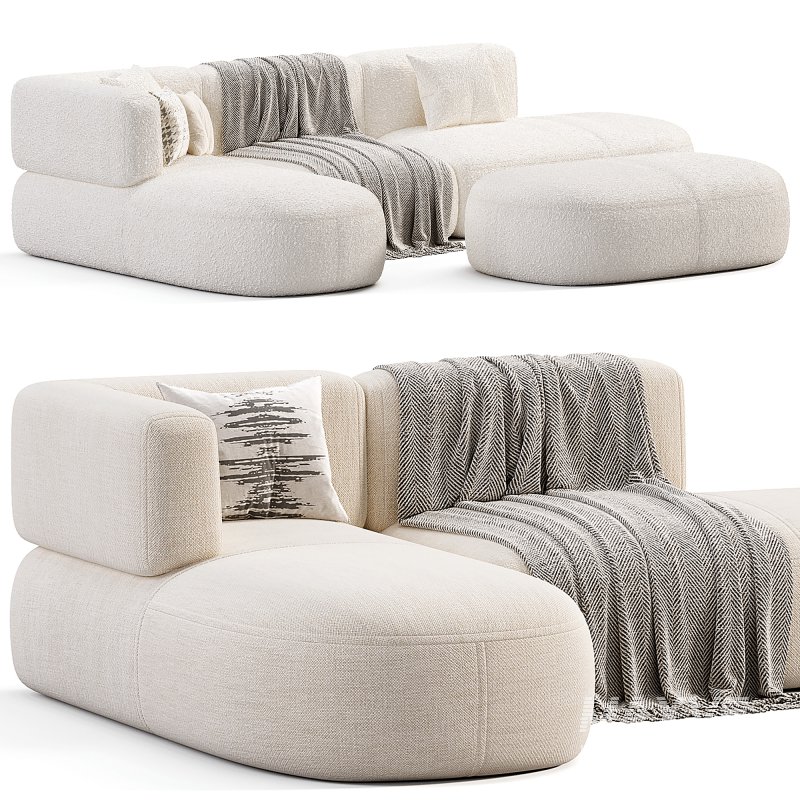 Patricia Urquiola 553 Bowy Sofa - Image 1