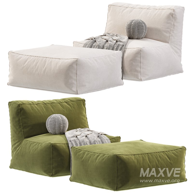 Kubis CHair,Pouf By Goodpoof - Image 1