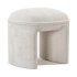 Tabouret Pouf En Bouclette - Thumbnail 1
