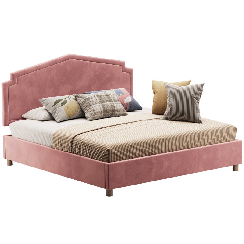 KIDS BED pink Nina - Image 1