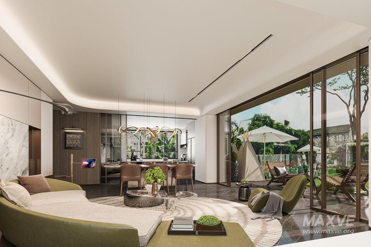 Modern living room - Image 1