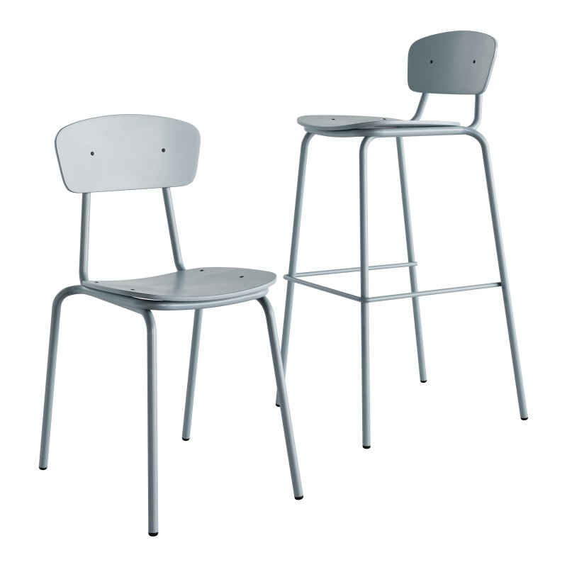 Simple Chair and Bar Stool by Mara - Image 3