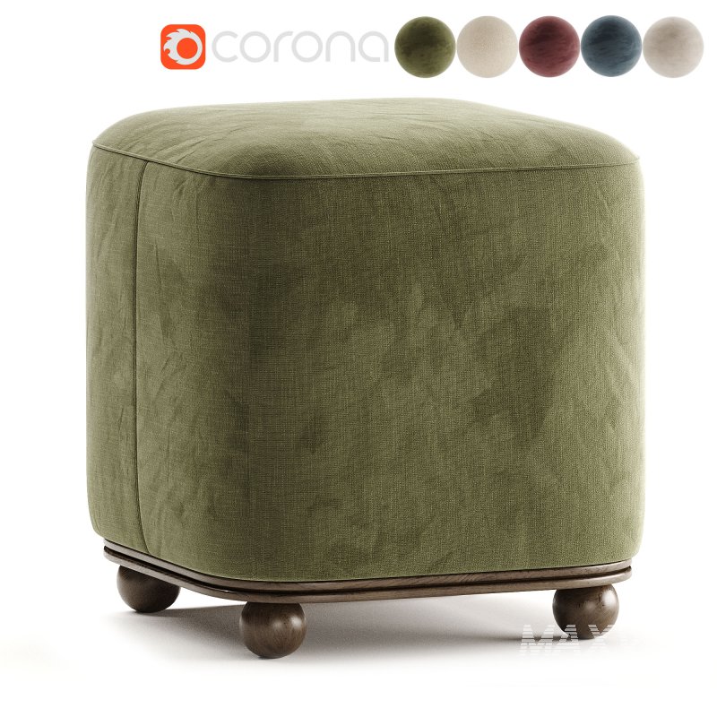 Arie Ottoman Pouf - Image 1