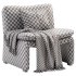 Maya White Sheepskin Accent Chair - Thumbnail 6