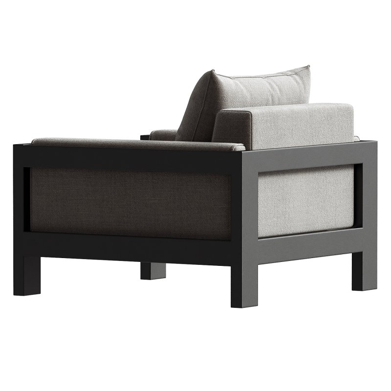 Sullivan Outdoor Aluminum Lounge Chair - Image 4