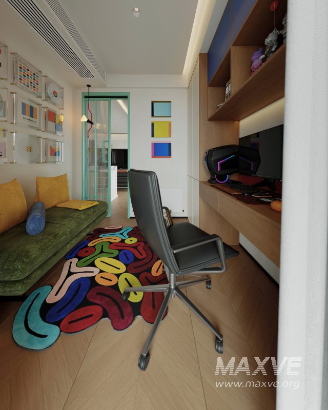 Bauhaus modern living room - Image 7
