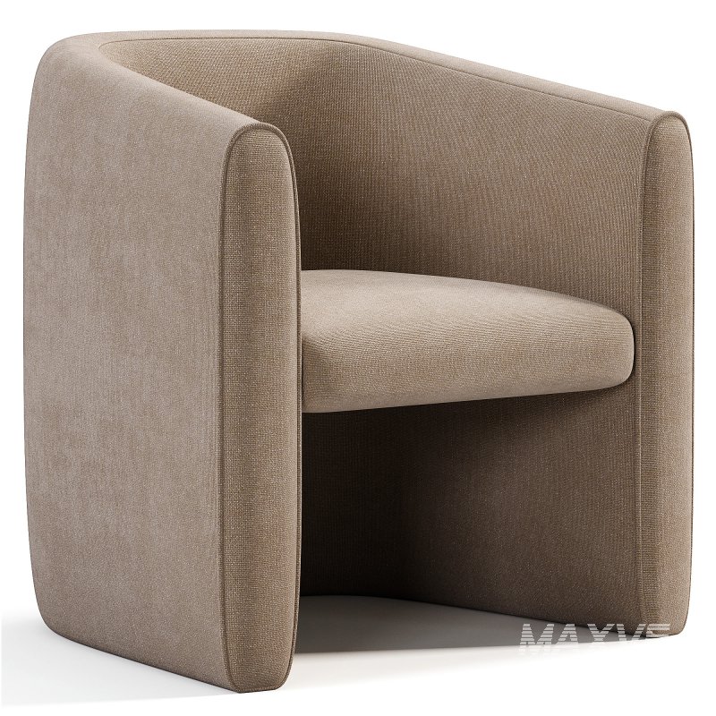 Senderos Wool Chair By Diego Olivero Studio - Image 3