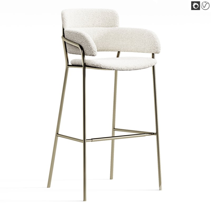 Strike Bar Stool - Image 7