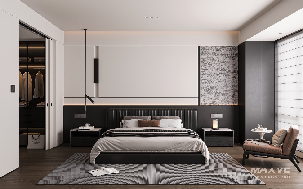 Modern bedroom - Image 1