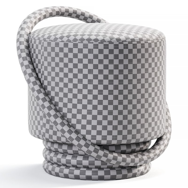 Hoop Walnut Stool By 1stdibs - Image 6