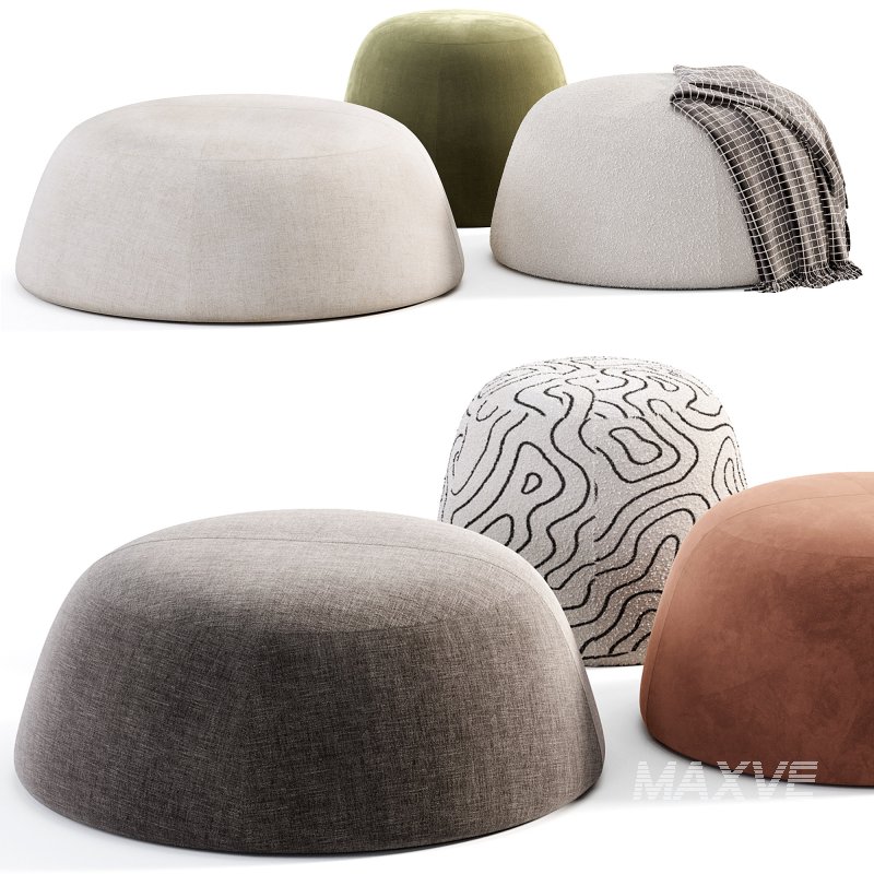 FUJI Pouf By MDF Italia - Image 3