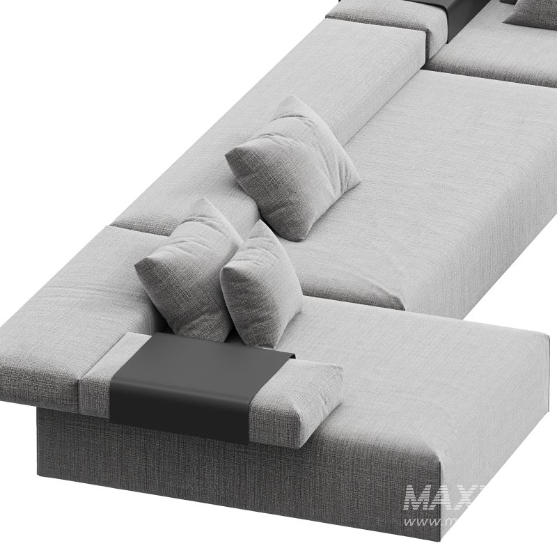 CINDER BLOCK modular sofa design Luca Nichetto Combination 06 - Image 1