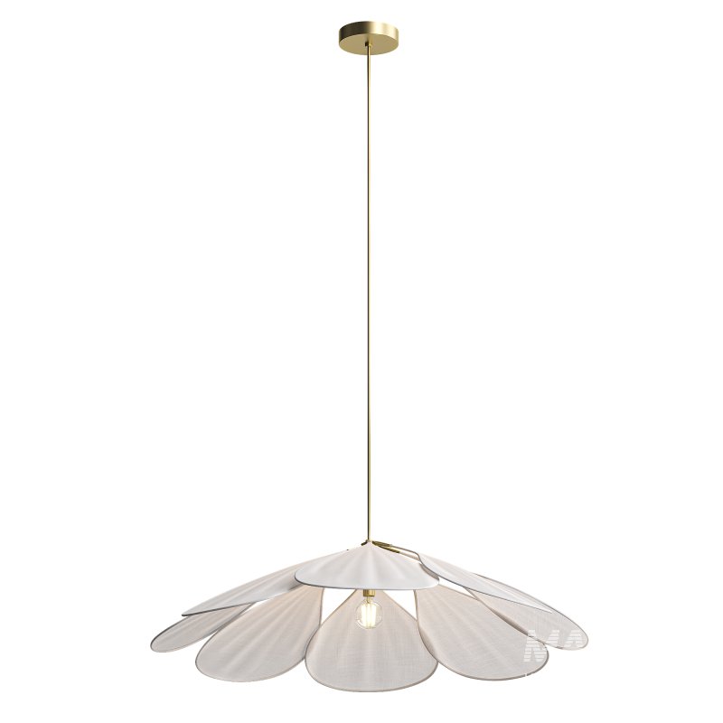 Modern Fabric Geometric Pendant Lights - Image 2