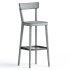MILANO BLACK BARSTOOL - Thumbnail 2
