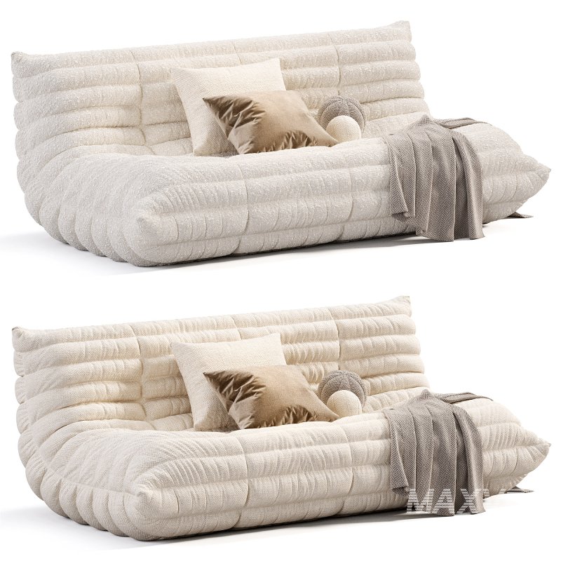 Togo Loveseat By Ligne Roset - Image 3