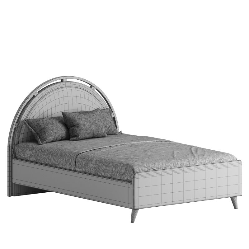 Lorenabedsetwsdb Lorena Double Sized Bed - Image 5