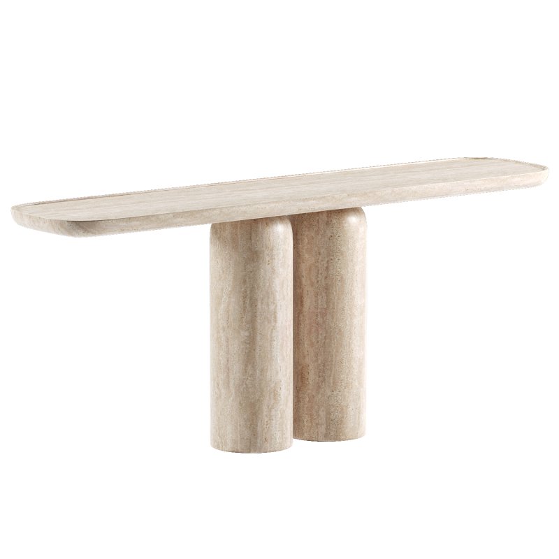 Cupola Carved Console Table - Image 3